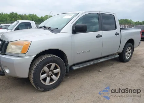 2010 Nissan Titan Xe z USA, uszkodzony, nr VIN 1N6BA0EJ0AN325398
